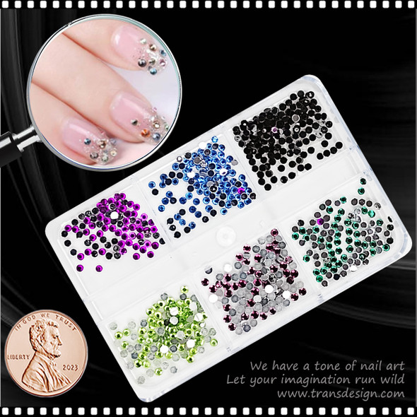 RHINESTONE CRYSTAL SS5 Mix Color 600/Case #10