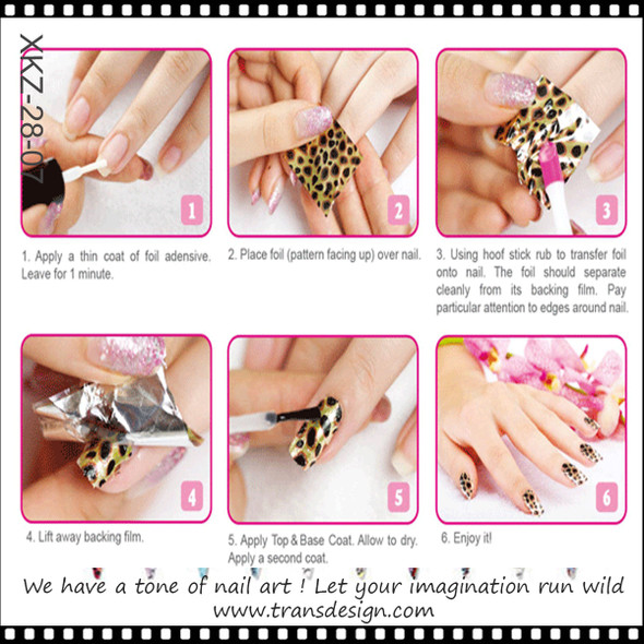 INSTANT FOIL Brands Name, 10 Rolls/Case #XKX-28-04