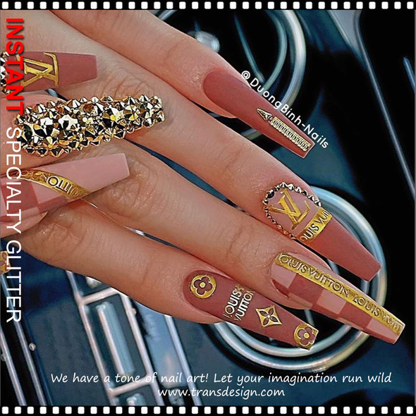 GLITTER Silver Hologram LOUIS VUITTON 2.5g. Pack