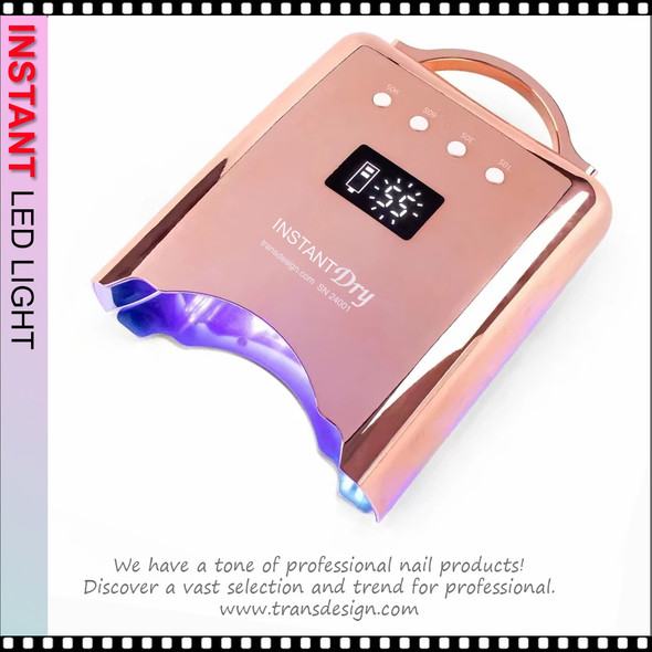 INSTANT DRY LED UV/LED Light 78 Watt, Rose Gold