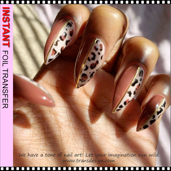 INSTANT FOIL Animal Print, Crack 10 Rolls/Case