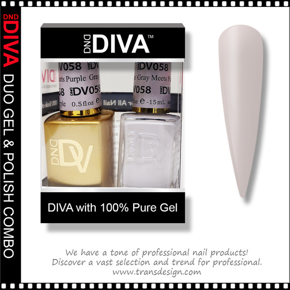 DIVA DUO Gray Meets Purple #058