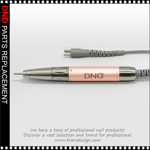 DND Replacement Handpiece Nail Drill, Rose Gold DND Replacement Handpiece Nail Drill, Rose Gold
