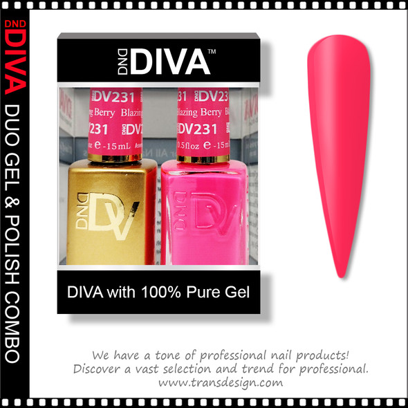 DIVA DUO Blazing Berry #231