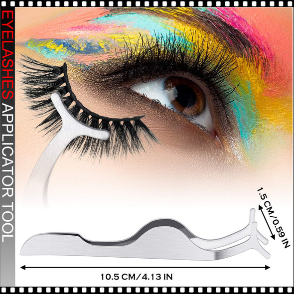 EYELASH Stainless Steel  Applicator Tool | Silver