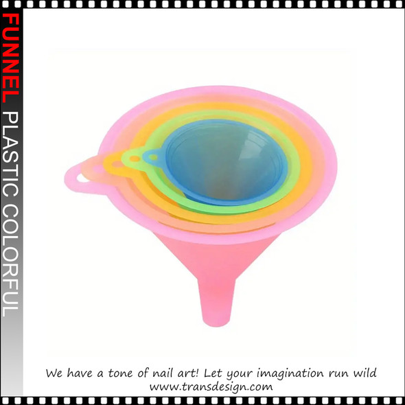 FUNNEL Plastic Colorful 5pcs/Set