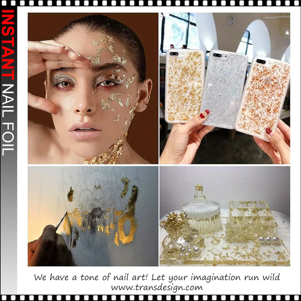 INSTANT FOIL Ultra-Thin Rose Gold 10g /Jars