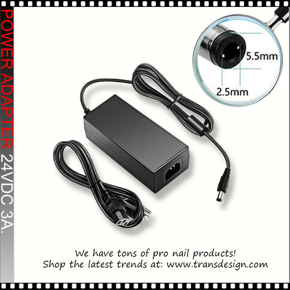 12VDC 3A. POWER ADAPTER Regular Plug *