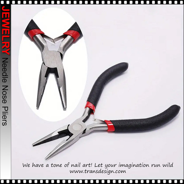 JEWELRY PLIER Needle Nose Black/Red