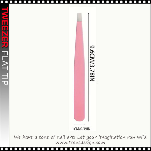 TWEEZER Eyebrow Flat Tip