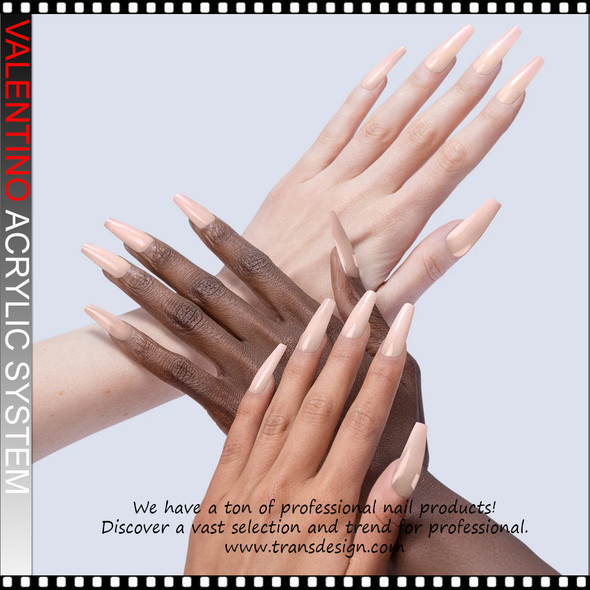 V BEAUTY PURE VALENTINO Acrylic Powder Butterlicious 1.5oz.