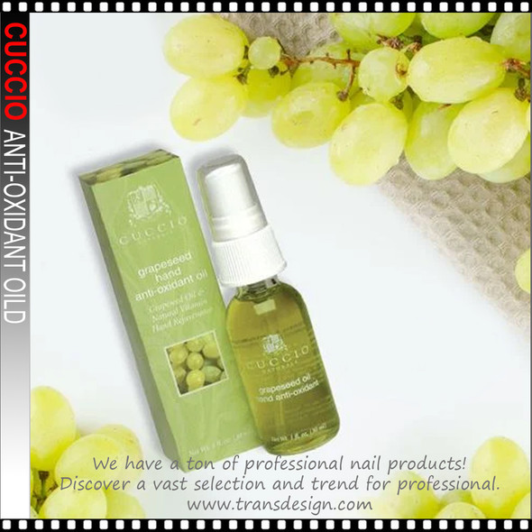 CUCCIO-Grapeseed Hand Anti-Oxidant Oil 1oz.