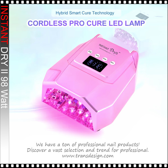 INSTANT DRY II LED UV/LED Light 98 Watt, Gradient Pink