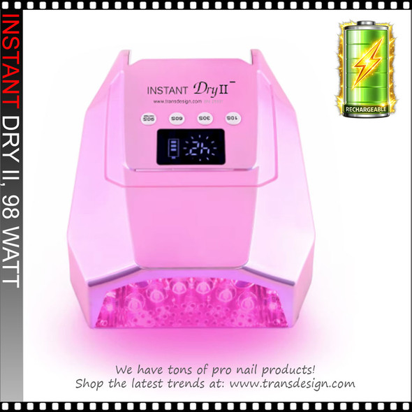INSTANT DRY II LED UV/LED Light 98 Watt, Gradient Pink