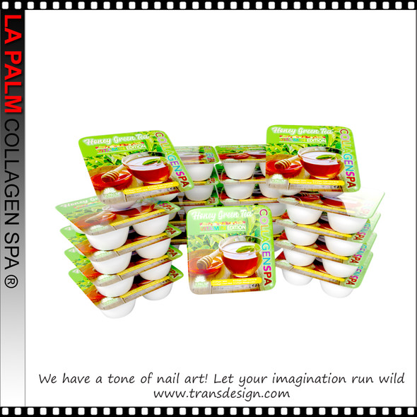 COLLAGEN SPA ® 4 Step Pedi Tray Honey Matcha Green Tea
