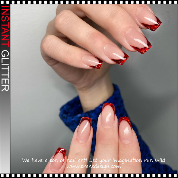 GLITTER Red, Fine 4g/Jar #LB300