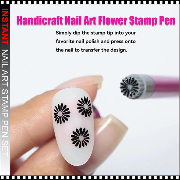 NAIL ART Stamp Pen 10/Set