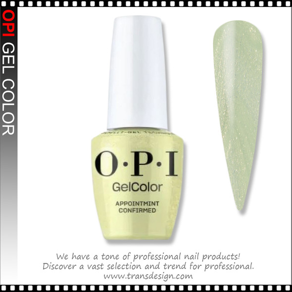 OPI GELCOLOR AppointMINT Confirmed #GCS047