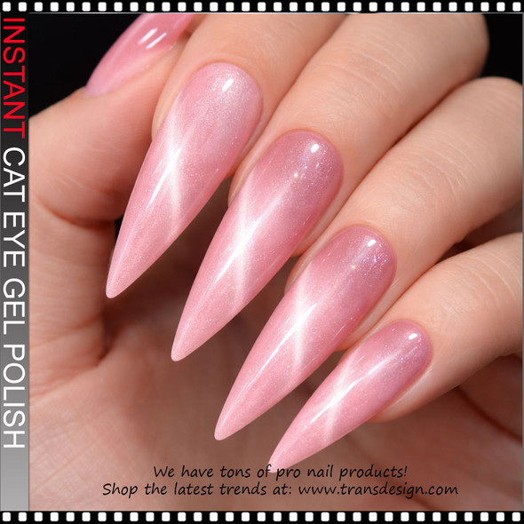INSTANT CAT EYE GEL blush holographic 0.5oz.