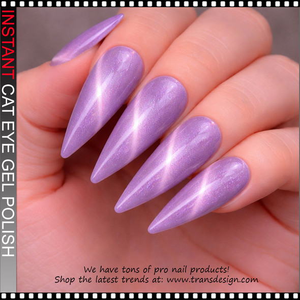 INSTANT CAT EYE GEL light lavender aurora 0.5oz.