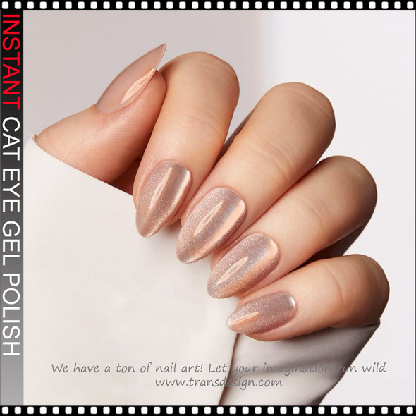 INSTANT CAT EYE GEL pink aurora 0.5oz.