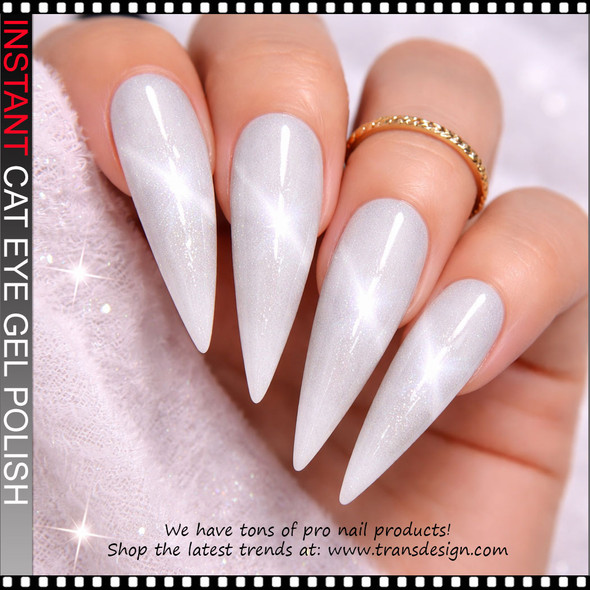 INSTANT CAT EYE GEL light pearly white 0.5oz.
