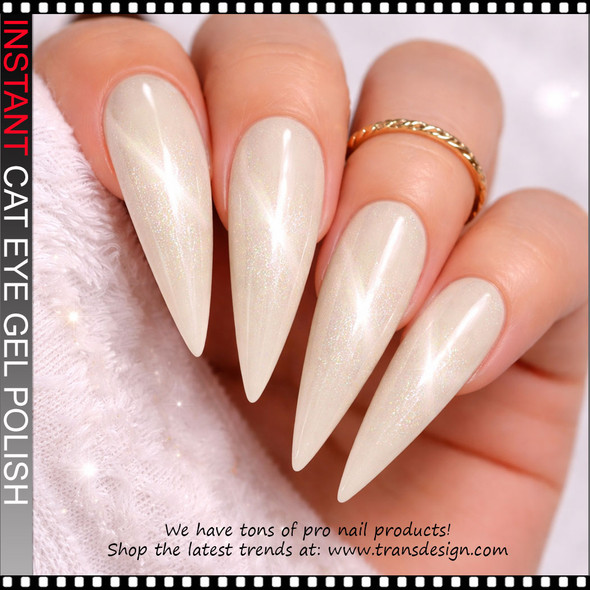 INSTANT CAT EYE GEL light milky white 0.5oz.