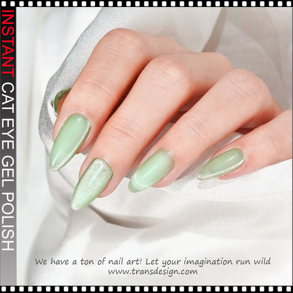INSTANT CAT EYE GEL light mint 0.5oz.