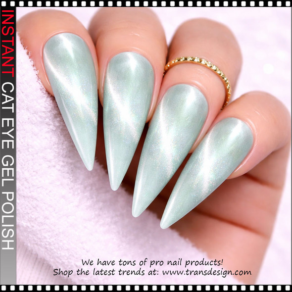 INSTANT CAT EYE GEL light mint 0.5oz.