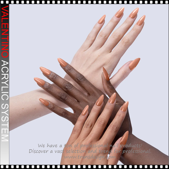 V BEAUTY PURE VALENTINO Acrylic Powder Victoria's Collection #11 1.5oz.