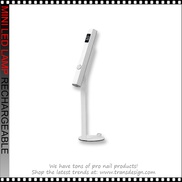 LED/UV Metal Nail Dryer with Magnetic Holder, Silver