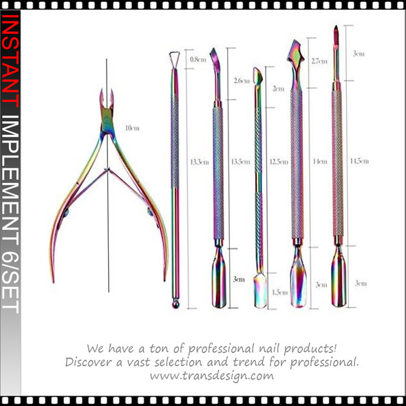 INSTANT Titanium Pusher & Nipper 6/Case