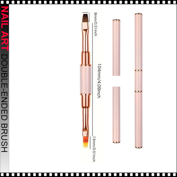 NAIL ART Acrylic Double-Ended Flat Brush & Ombre Brush