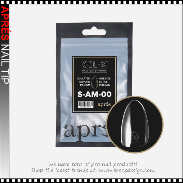 PLUS GEL フェイシャルエステ PGN-204 APRES GEL-X STILETTO Sculpted, Medium Refill 50/Bag - TDI, Inc