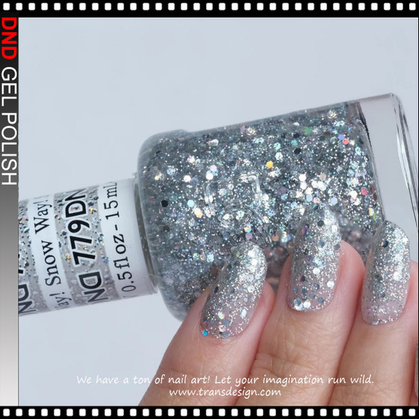 DND Gel Polish Snow Way! #779
