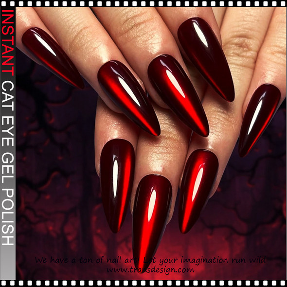 INSTANT CAT EYE GEL Red 0.5oz.