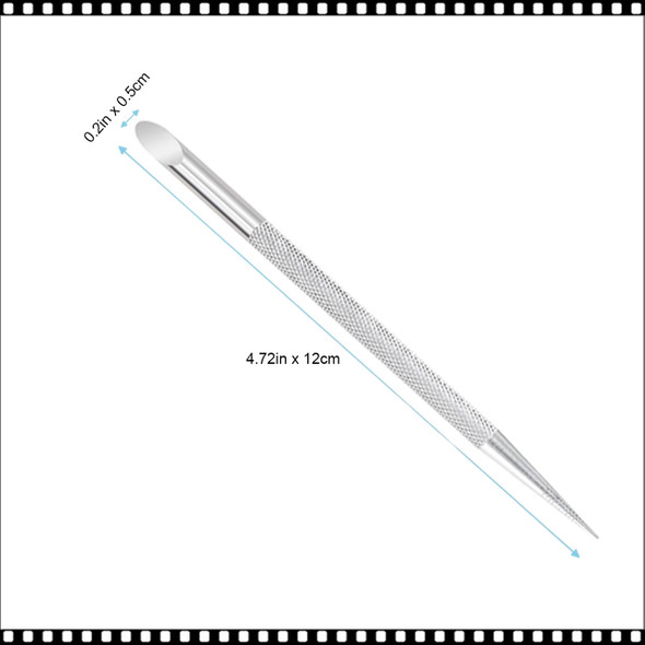 IMPLEMENT Stainless Steel Cuticle Pusher & Dotting Pen.