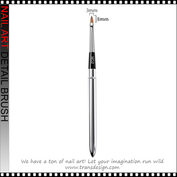 NAIL ART 3-D Detail Brush #2