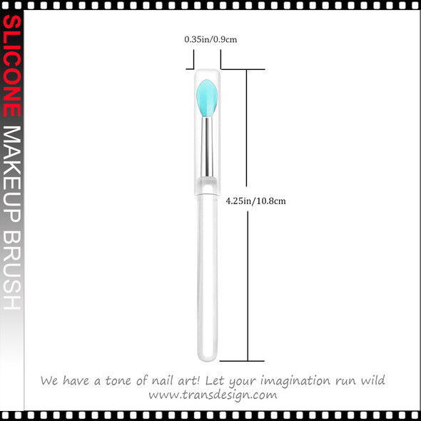 COSMETIC Multifunctional Lip Brush Applicators , Blue