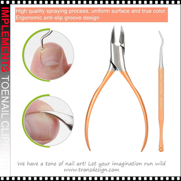 IMPLEMENT Stainless Steel Toenail Clippers 5"
