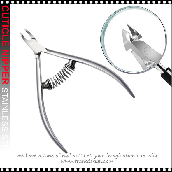 PROFESSIONAL Stainless Steel Cuticle Nipper with Sharp 5mm Blade