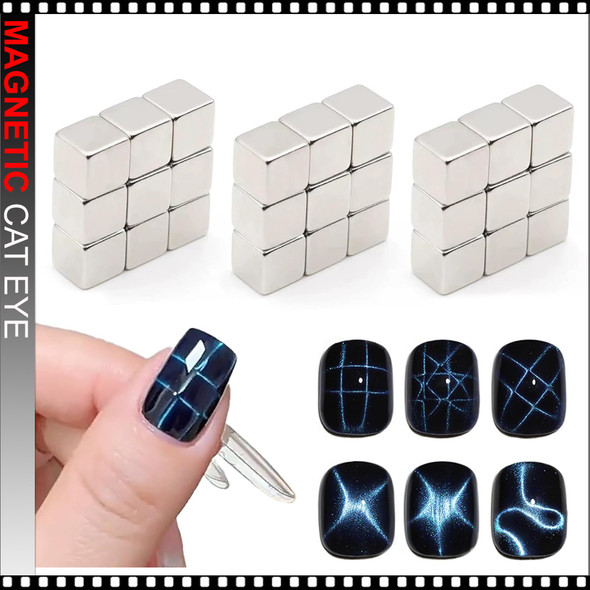 MAGNETIC CAT EYE 27PCS Square Powerful Cube 