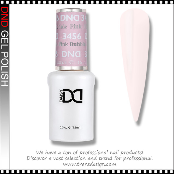 DND Gel Polish Pink Bubble #3456