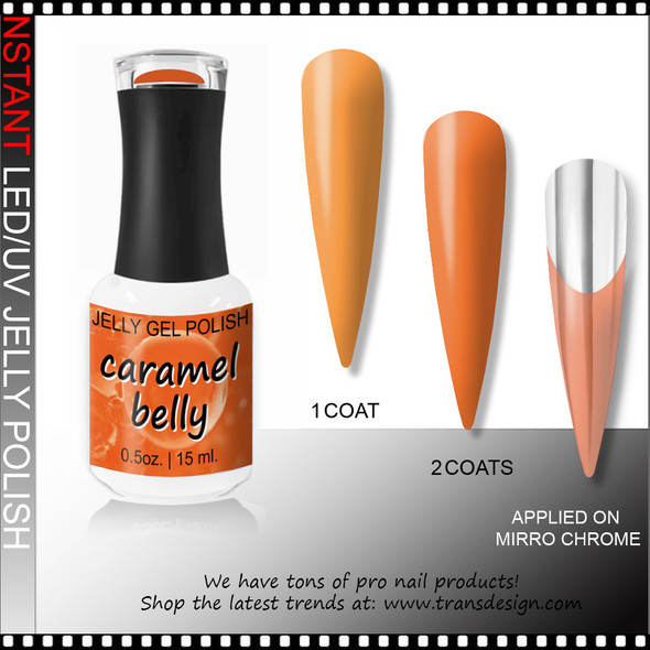 INSTANT JELLY Gel Caramel Belly 0.5oz.