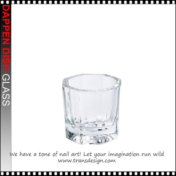 Glass Dappen Dish Clear