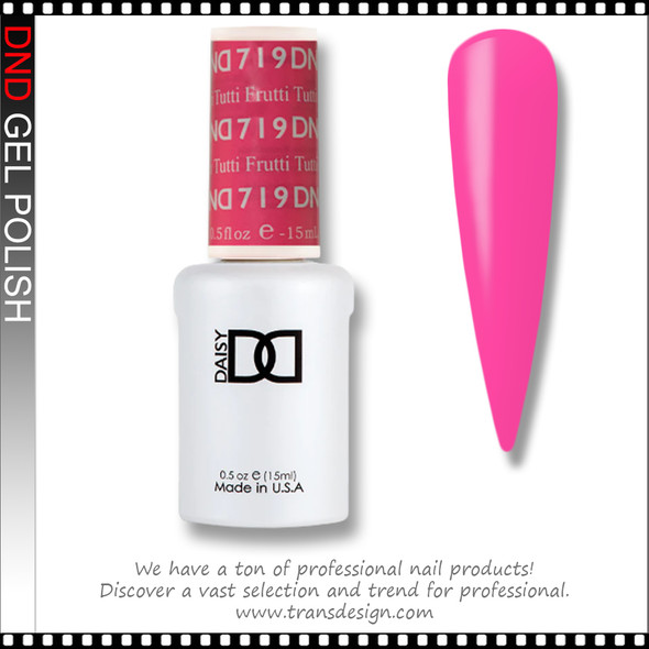 DND Gel Polish Tutti Frutti #719