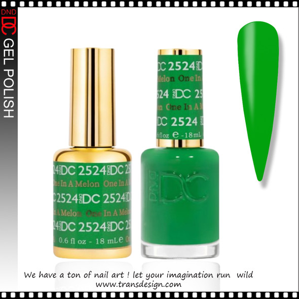 DC Gel Polish Duo - #2524 One In A Melon DC Gel Polish Duo - #2524 One In A Melon