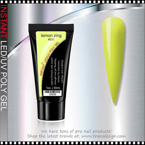 INSTANT POLYGEL lemon zing 1oz. #031