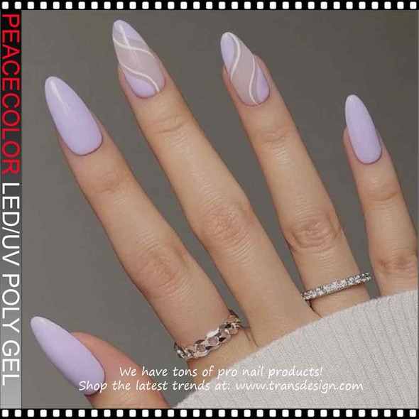 PEACECOLOR Poly Nail Gel Burnished Lilac 16ml