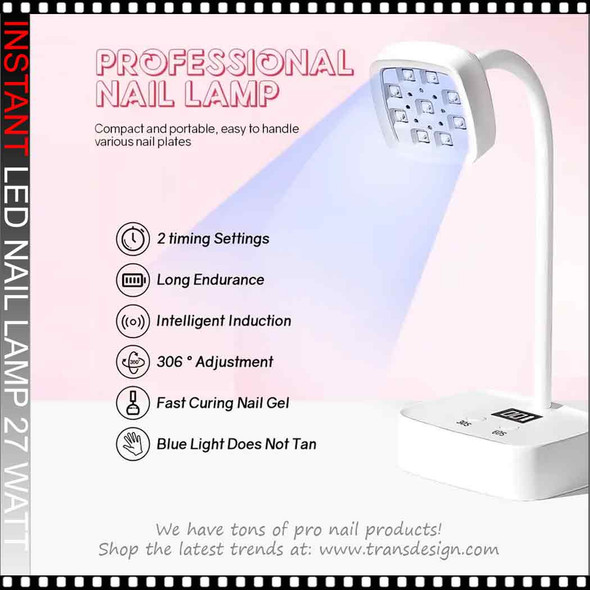 INSTANT LED Cordless Light with Auto Sensor, Timer 27 Watt.